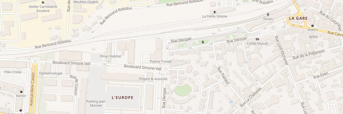 Plan du 39 Rue Deroyer à Dinan