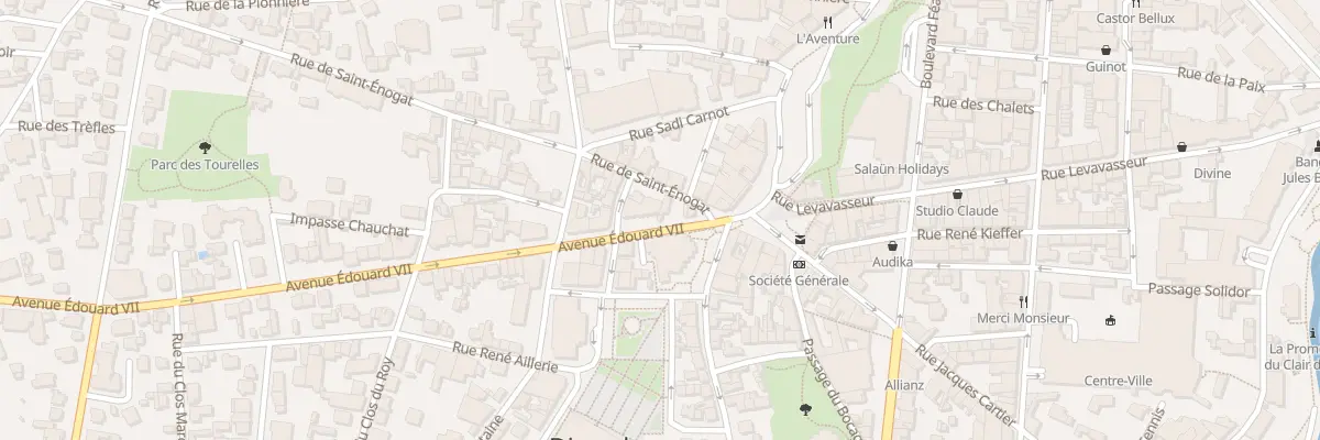 Plan du 3 Rue de Saint-Enogat à Dinard