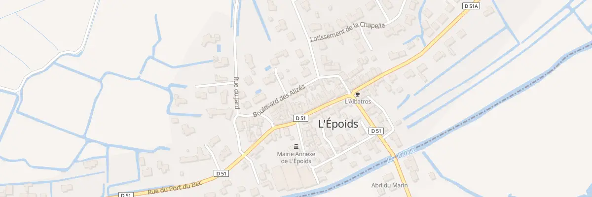 Plan du 7 Bd des Alizés à Bouin