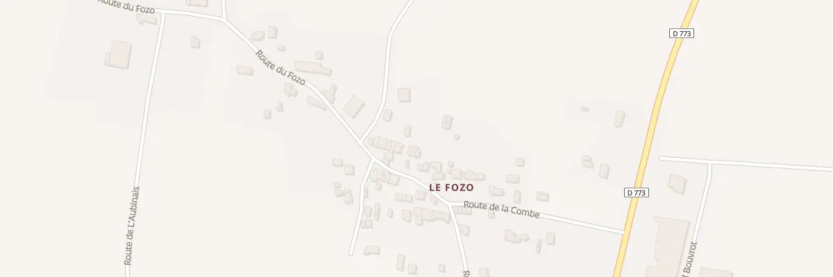 Plan du 32 Le Fozo à Sévérac