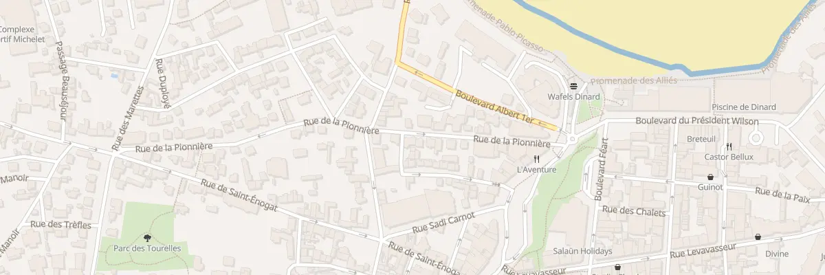 Plan du 19 Rue de la Pionnière à Dinard