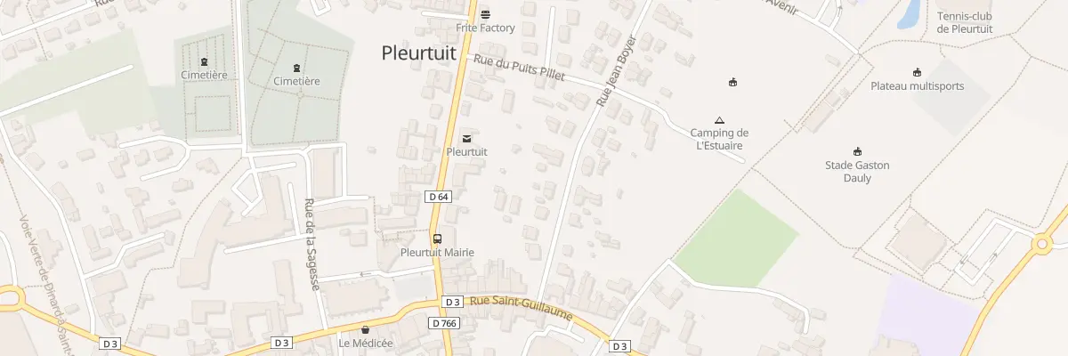 Plan du 3 Rue Jean Boyer à Pleurtuit