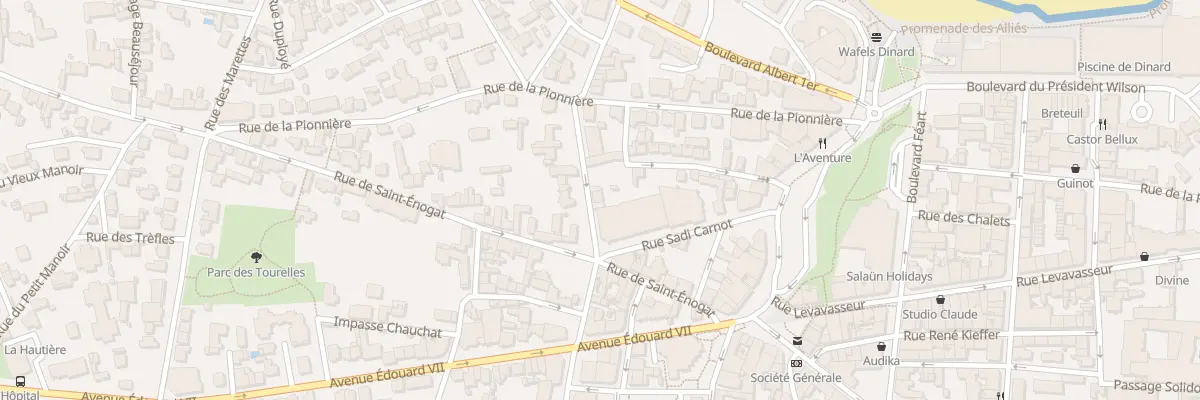 Plan du 47 Rue de la Malouine à Dinard