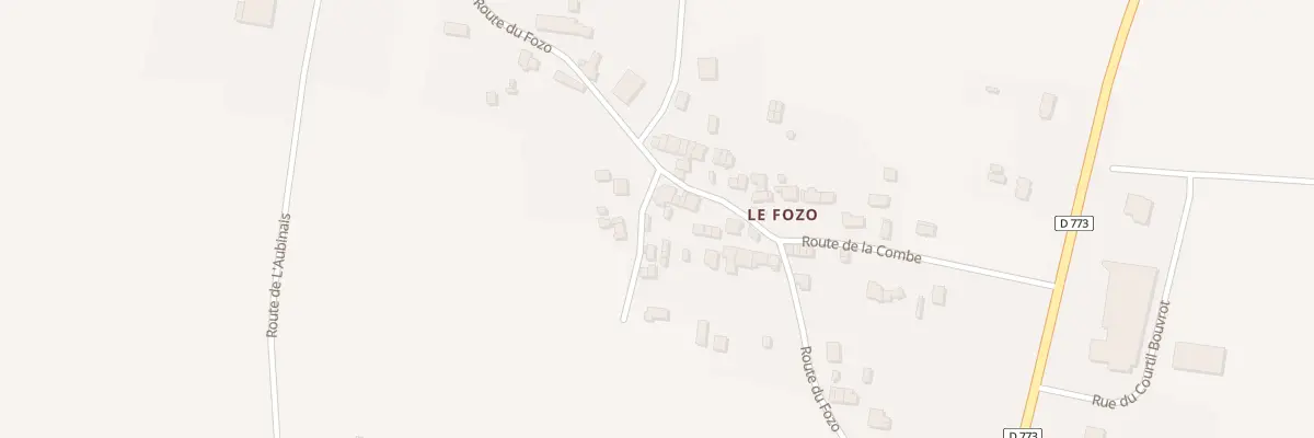 Plan du 27 Le Fozo à Sévérac