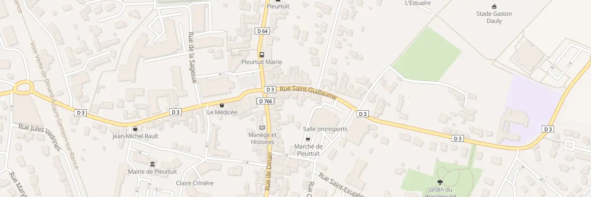Plan du 8 Rue Saint-Guillaume à Pleurtuit