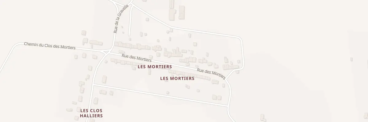 Plan du 18B Les Mortiers à Saint-Gildas-des-Bois