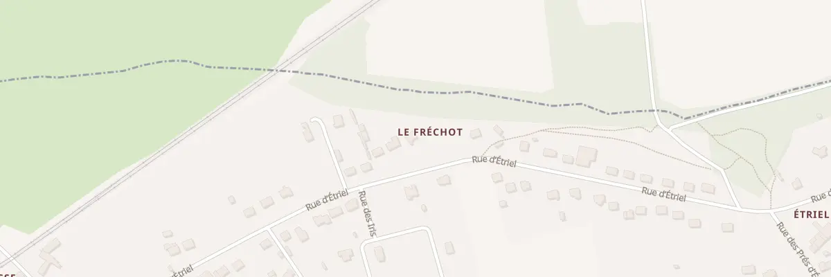 Plan du 6028 Rue d’Etriel à Saint-Nicolas-de-Redon
