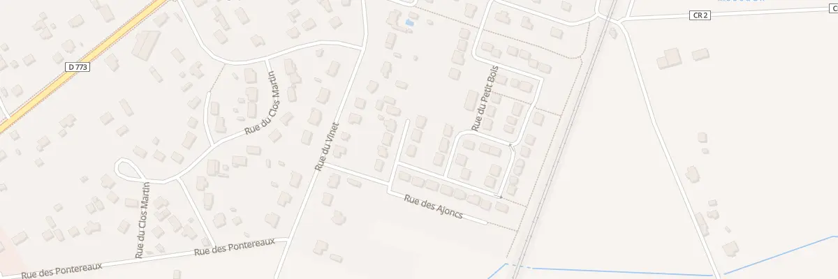 Plan du 7 Rte du Clos des champs à Drefféac