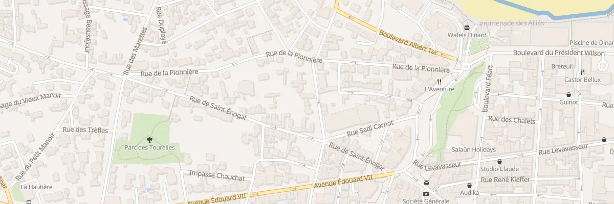 Plan du 36B Rue de la Malouine à Dinard