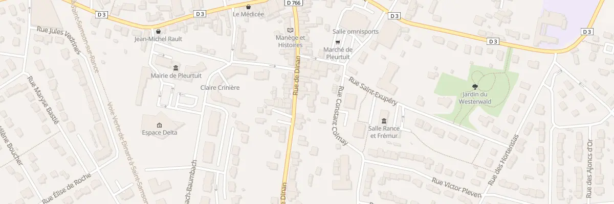 Plan du 33 Rue de Dinan à Pleurtuit