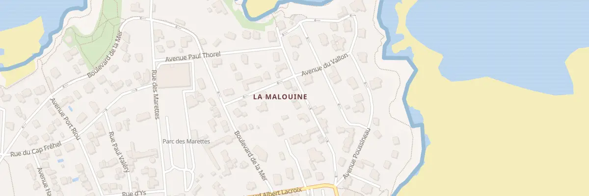 Plan du 8 Rue de la Malouine à Dinard