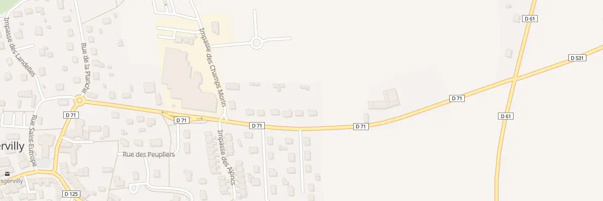 Plan du 20 Rue Pierre Legault à Boisgervilly