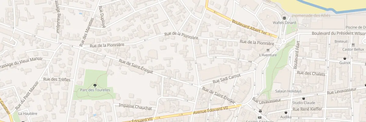 Plan du 34B Rue de la Malouine à Dinard