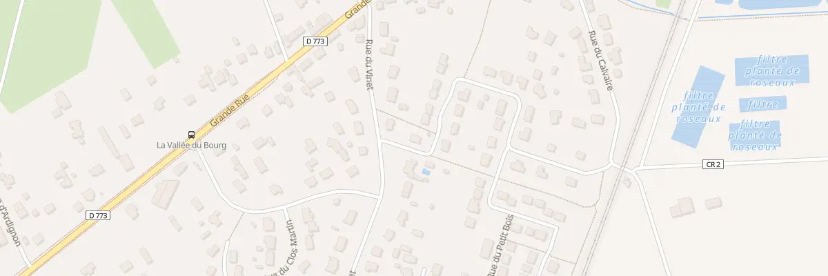Plan du 1 Rue du Clos Neuf à Drefféac