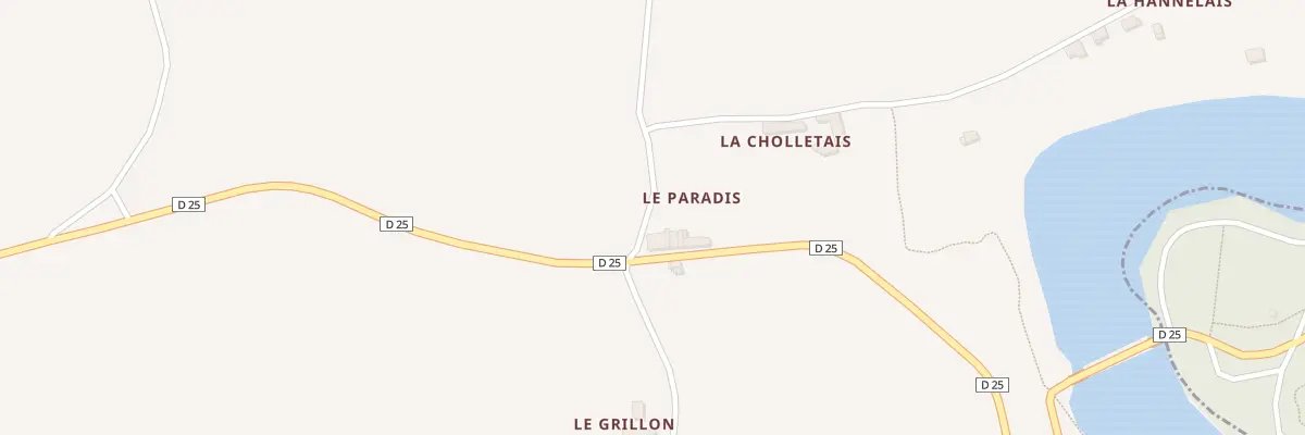 Plan du 30 Le Paradis à Guitté