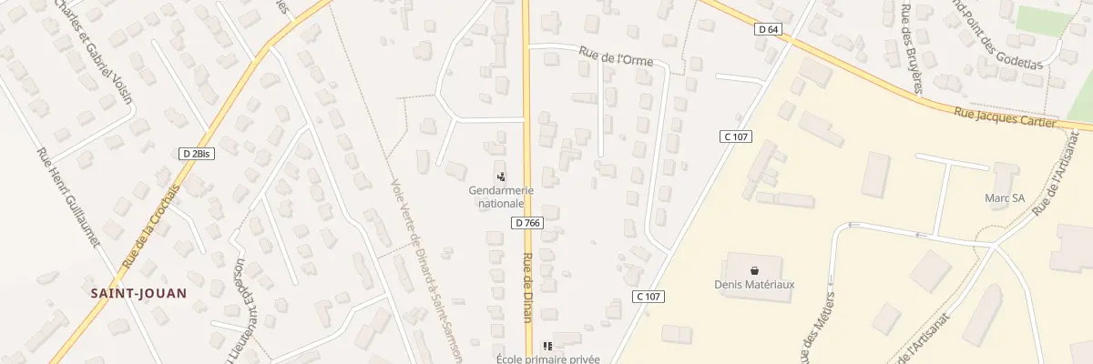 Plan du 73 Rue de Dinan à Pleurtuit