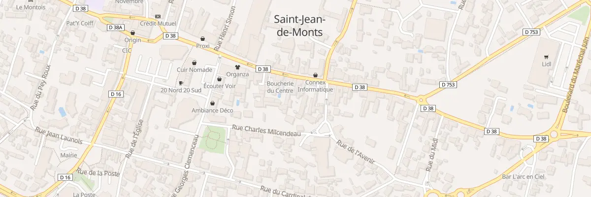 Plan du 27 Rue du général de gaulle à Saint-Jean-de-Monts