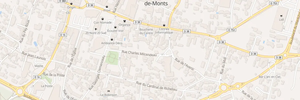 Plan du 9478 Rue charles milcendeau à Saint-Jean-de-Monts