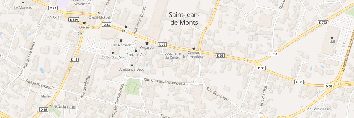 Plan du 31 Rue du général de gaulle à Saint-Jean-de-Monts