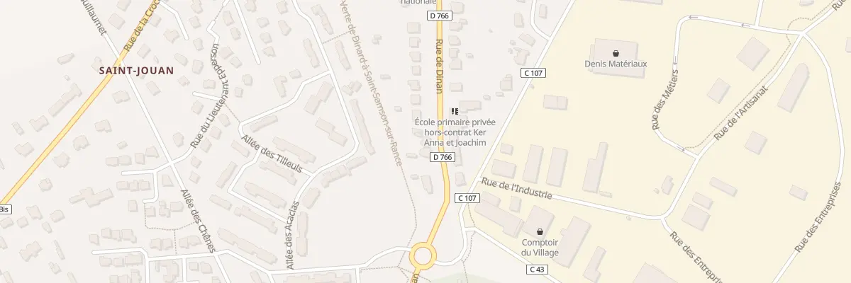 Plan du 74 Rue de Dinan à Pleurtuit