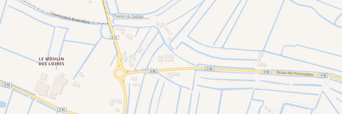 Plan du 9039 Rte des Pommettes à Saint-Jean-de-Monts