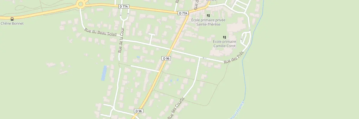 Plan du 25 Rue des Prés à Corsept