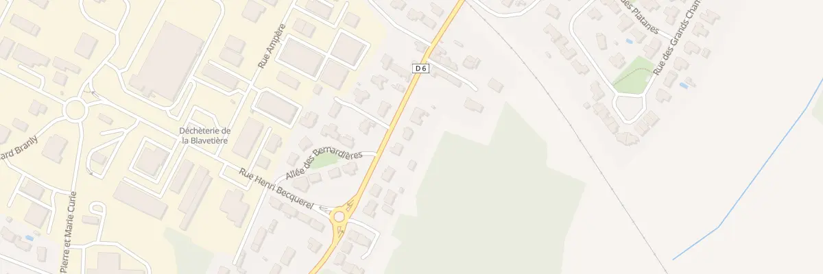 Plan du 85 Rue Andre Louerat Le Clion à Pornic