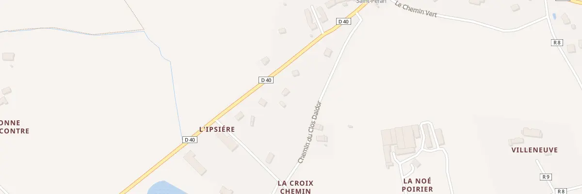 Plan du 17 Rue de la Mairie à Saint-Péran