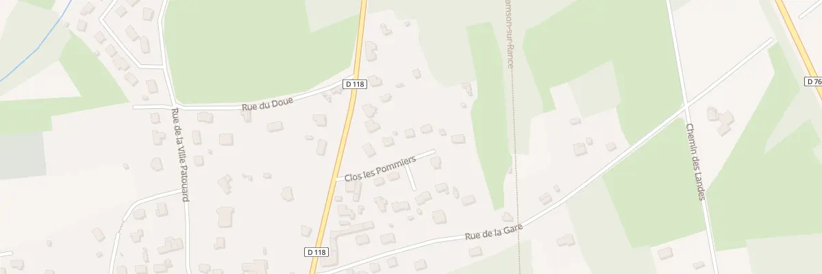 Plan du 2 Clos les Pommiers à Tréméreuc