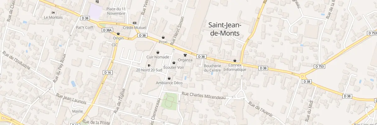 Plan du 43 Rue du général de gaulle à Saint-Jean-de-Monts