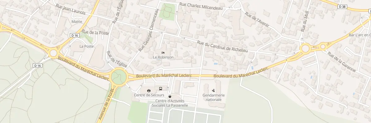 Plan du 20 Bd Maréchal Leclerc à Saint-Jean-de-Monts