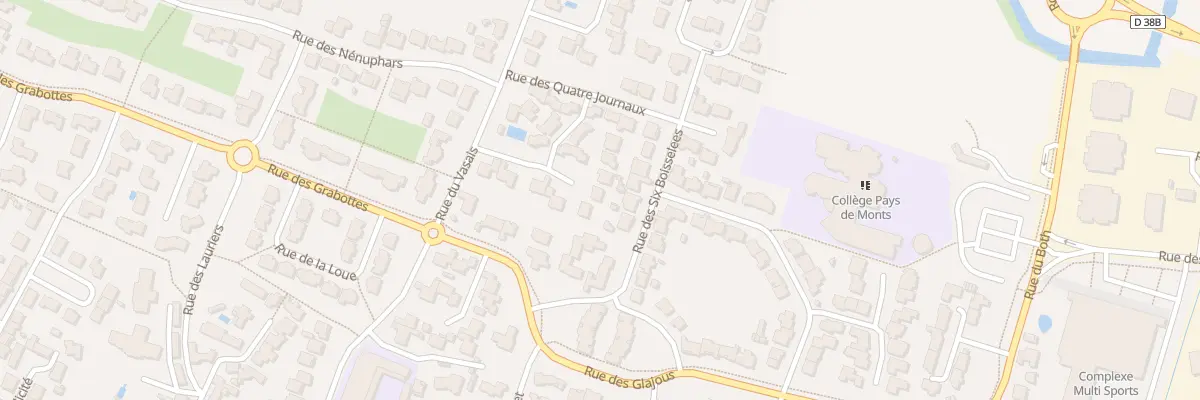 Plan du 12 Rue de la quenouille à Saint-Jean-de-Monts
