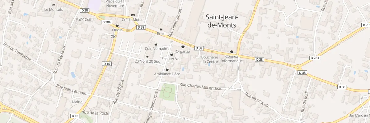 Plan du 43A Rue du général de gaulle à Saint-Jean-de-Monts