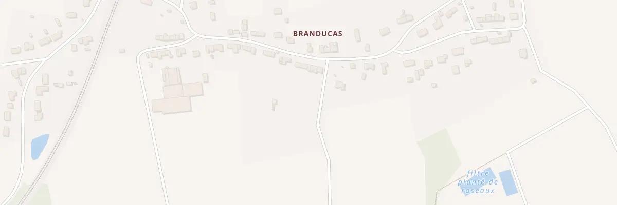 Plan du 22 Branducas à Drefféac