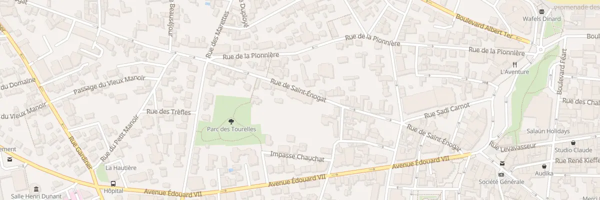 Plan du 29T Rue de Saint-Enogat à Dinard