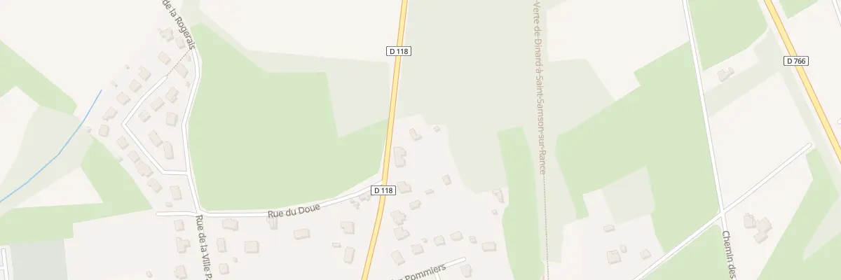 Plan du 20 Rue de Dinard à Tréméreuc