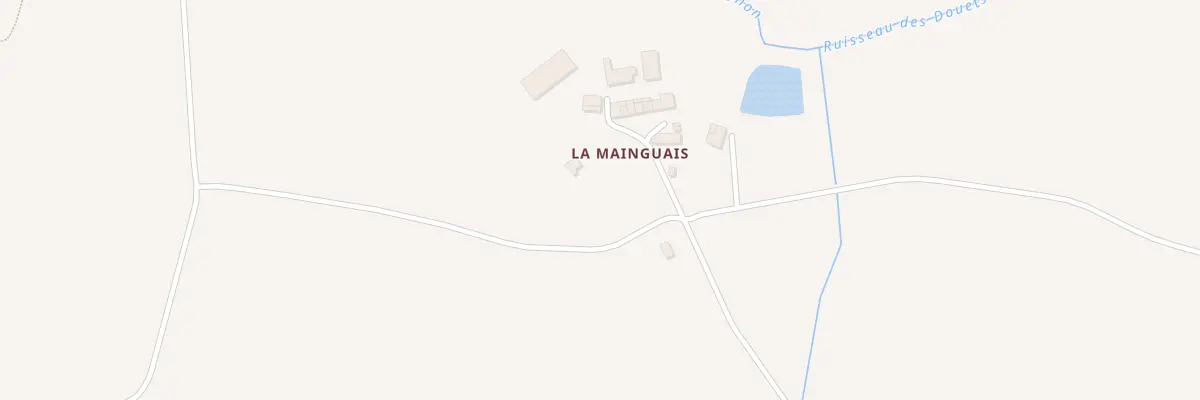 Plan du 5300 La Mainguais aux Brulais