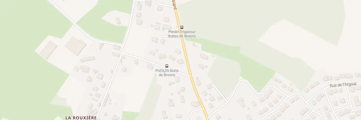 Plan du 27 Rue François Mitterrand à Pleslin-Trigavou