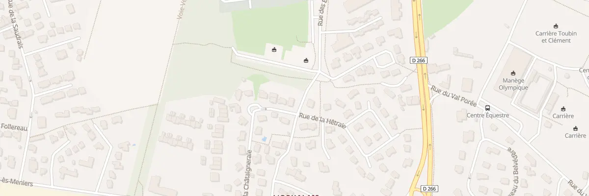 Plan du 2 Rue de la Chataigneraie à Dinard