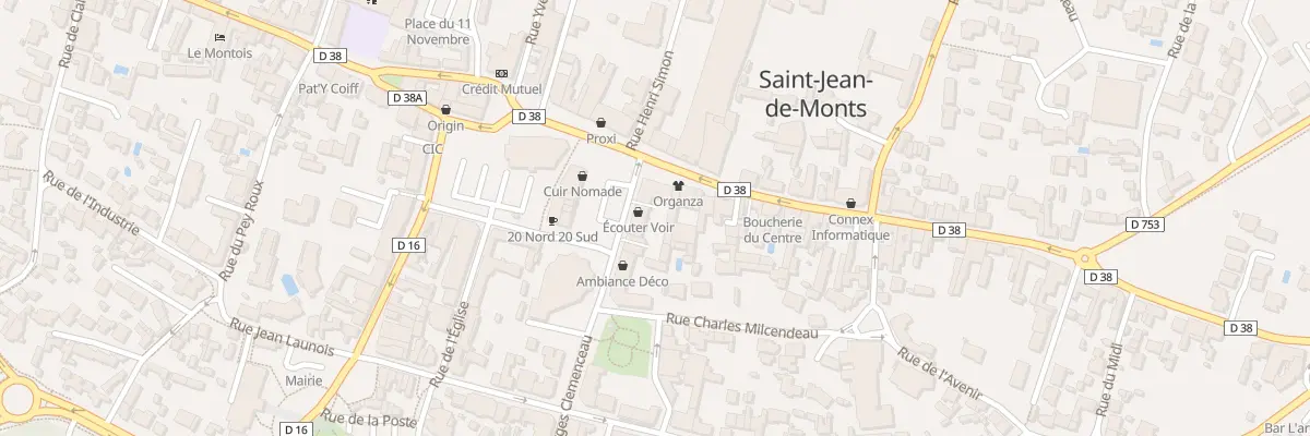 Plan du 47 Rue du général de gaulle à Saint-Jean-de-Monts