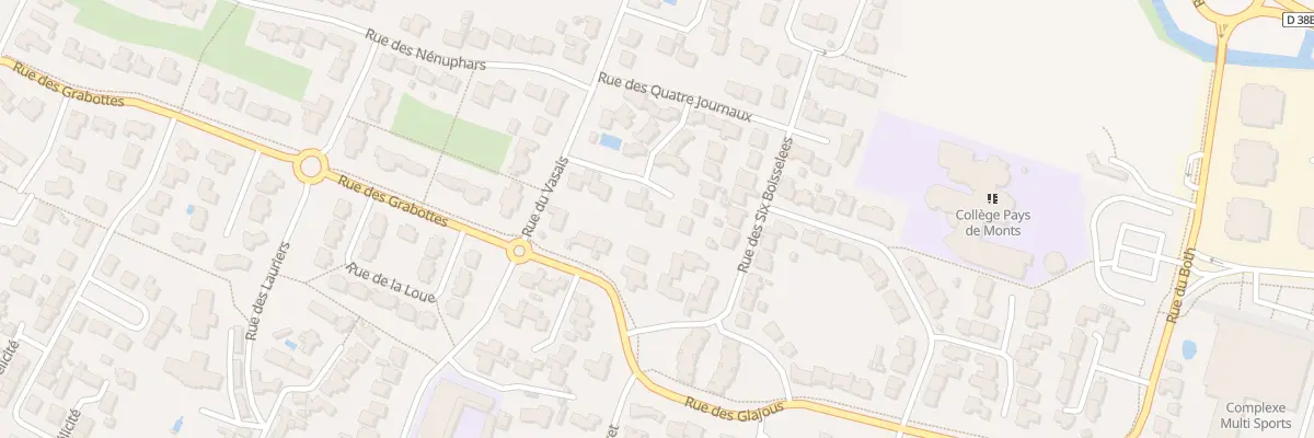Plan du 8 Rue de la quenouille à Saint-Jean-de-Monts