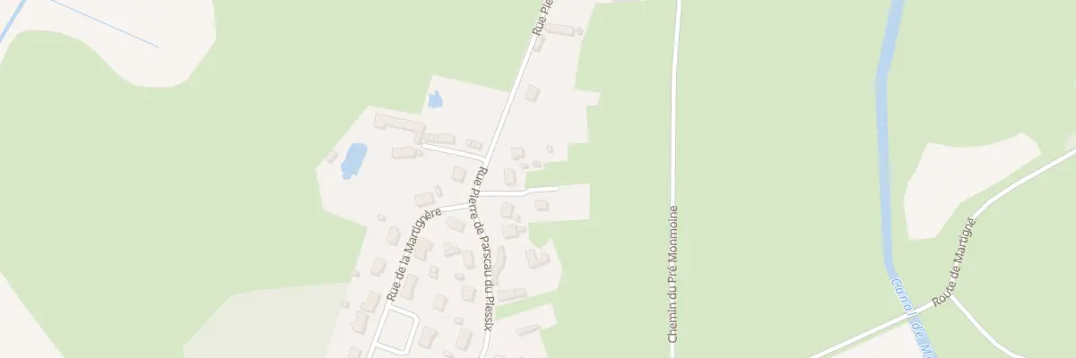 Plan du 36 Rue P de Parscau du Plessis à Donges