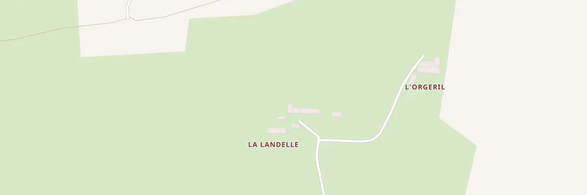Plan du 6609 La Landelle à Plélan-le-Grand