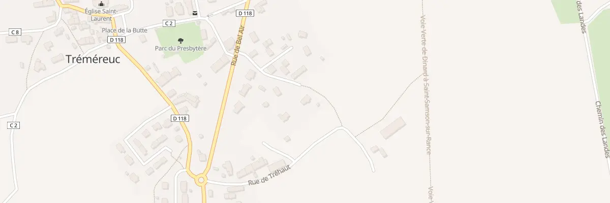 Plan du 8 Chem de la Ville Gautier à Tréméreuc