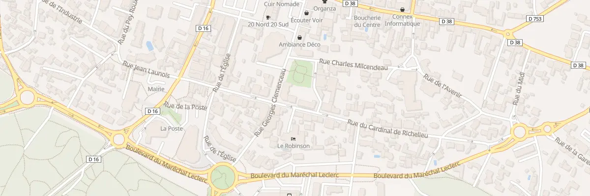 Plan du 38 Rue du cardinal de richelieu à Saint-Jean-de-Monts