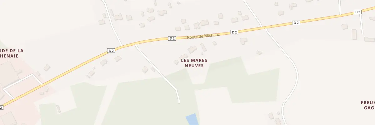 Plan du 11 Les Mares Neuves à Saint-Gildas-des-Bois