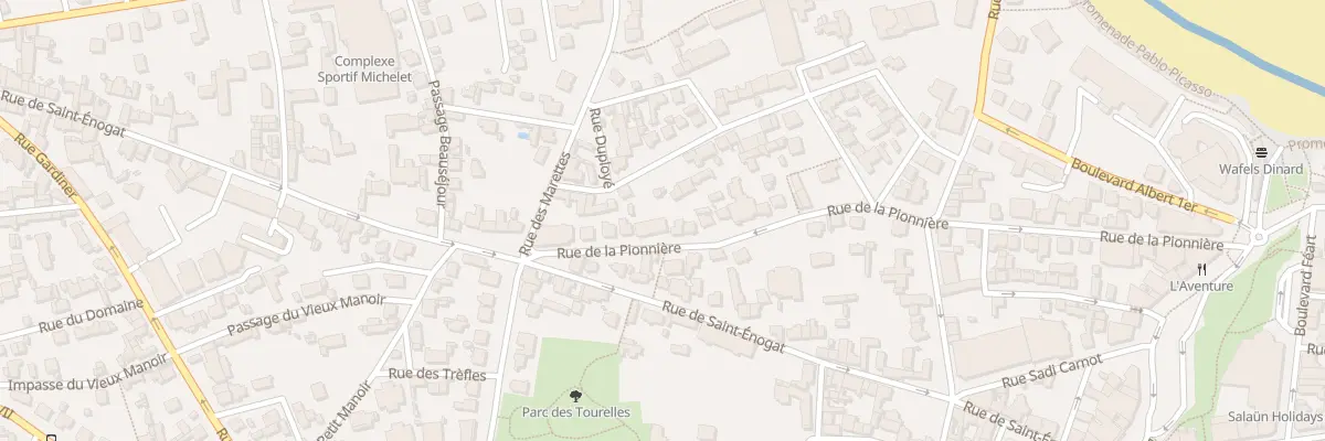 Plan du 48 Rue de la Pionnière à Dinard