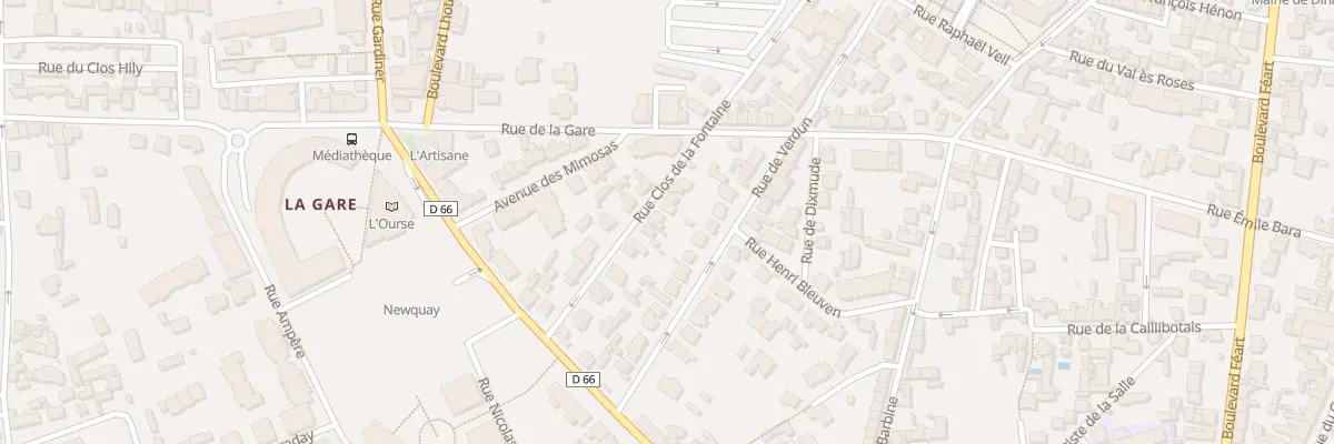 Plan du 31B Rue Clos de la Fontaine à Dinard