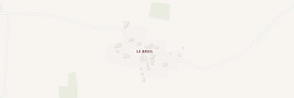 Plan du 6073 Le Breil à Fégréac