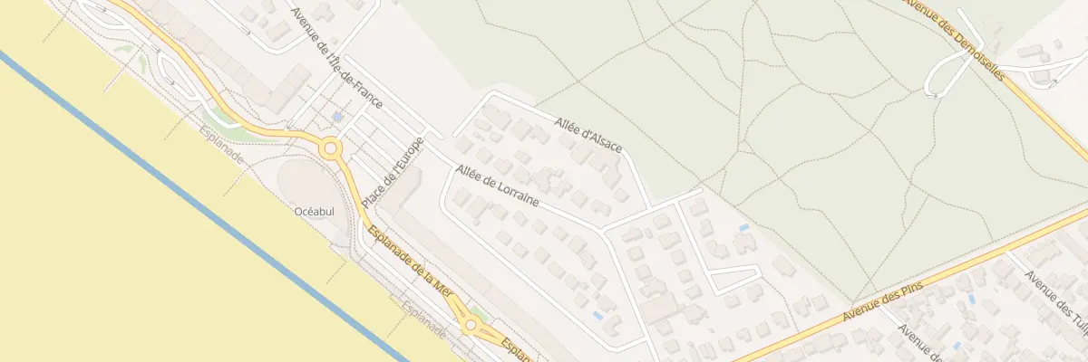 Plan du 9 All de Lorraine à Saint-Jean-de-Monts